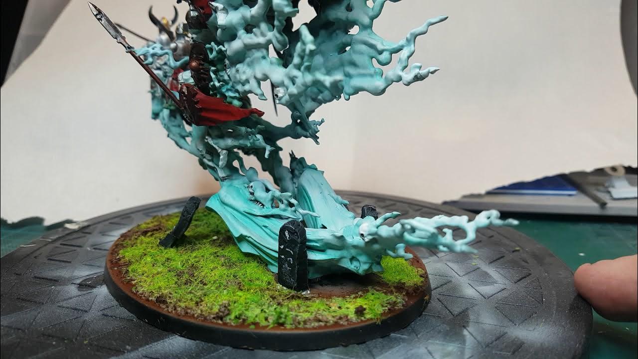 Warhammer Age of Sigmar Mortis Engine custom painting YouTube