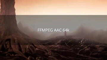 Fraunhofer FDK AAC and the native FFMPEG AAC comparison