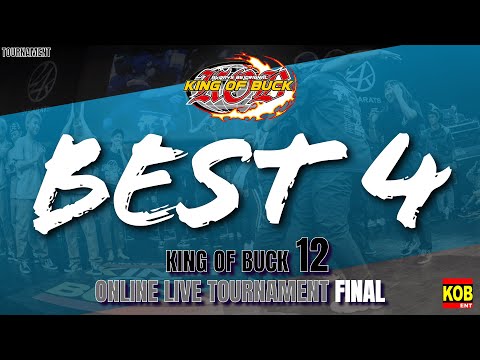 KING OF BUCK 12 FINAL BEST4【Kids Best4 / Ladys Best5 / Mens Best4】