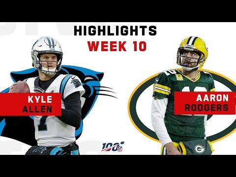 Kyle Allen & Aaron Rodgers Duel in the Snow ❄️ | NFL 2019 Highlights