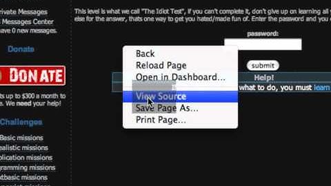 Hack this site - Basic 1
