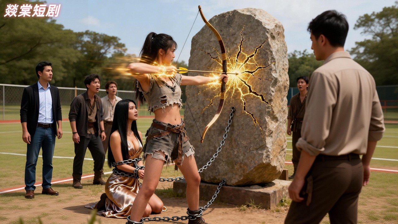 Железный камень, который никто не тряс на протяжении 1000 лет, был разбит девушкой одним мечом!