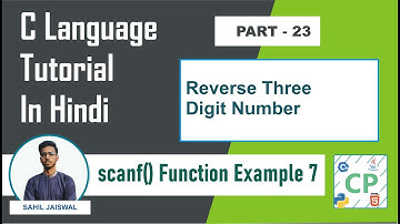 C Program to Reverse Three-digit number |  C Tutorial for Beginners | Coders Point | Part 23
