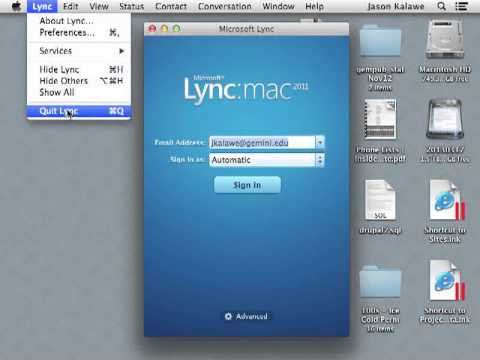 microsoft lync for mac not working microsoft lync for mac not working