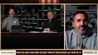 Kevin Stefanski interview on the Browns Live: 75th Anniversary Special