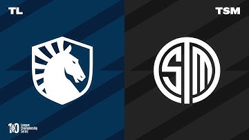 TL vs. TSM - Week 4 Day 3 | LCS Spring Split | Team Liquid vs. TSM (2022)