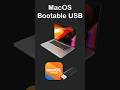 How to create a bootable usb for macos shorts tutorial 2023