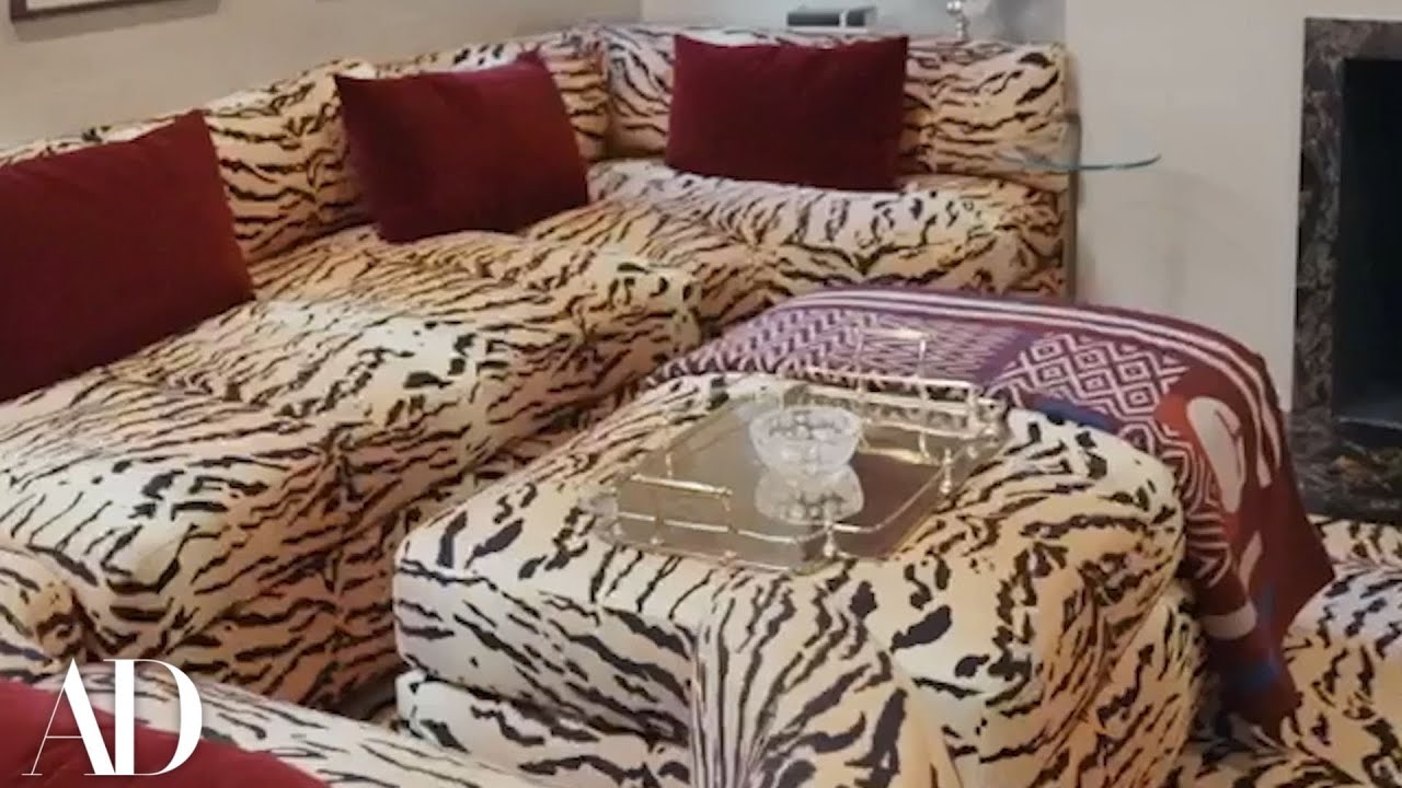 Sorry David: Lily Allen Insisted On A Tiger Print Living Room