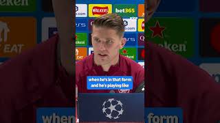 Gyokeres on Saka ahead of Atletico semi-final 🔴👏 #gyokeres #saka #arsenal #uefachampionsleague