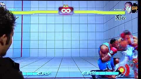 Street Fighter IV gootecks Teaches Balrog - Part 1 of 3