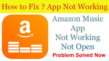 Fix "Amazon Music" App Not Working / App Not Opening Problem Solved Android & Ios| Amazon Music App