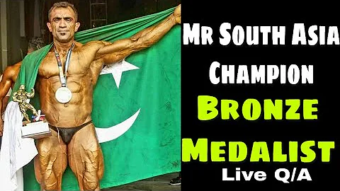 BodyBuilder Fazal Elahi Bronze Medalist