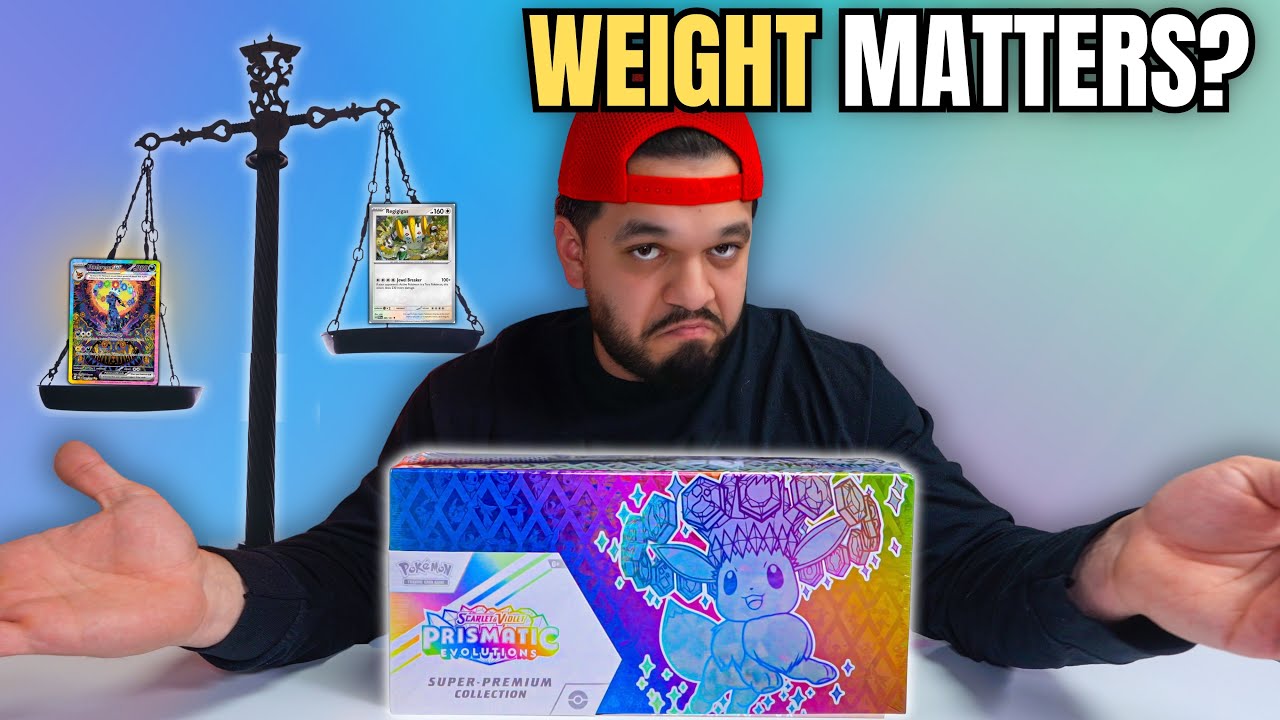 Prismatic Evolution Super Premium Collection Unboxing! Are Heavier Packs Actually Better? 