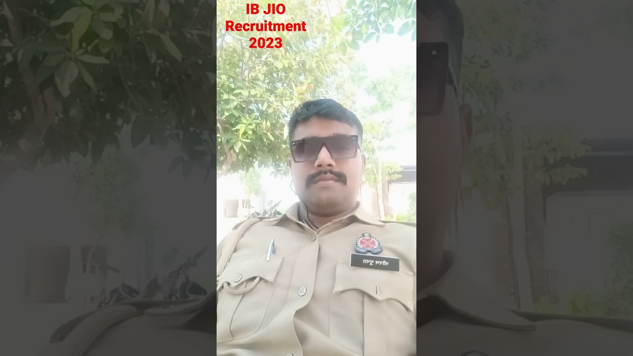 IB JIO Vacancy 2023🇮🇳 