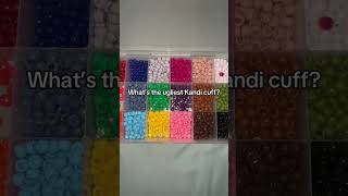 What's the Ugliest Kandi Cuff? 🤔 #kandi #kandikid #bracelet