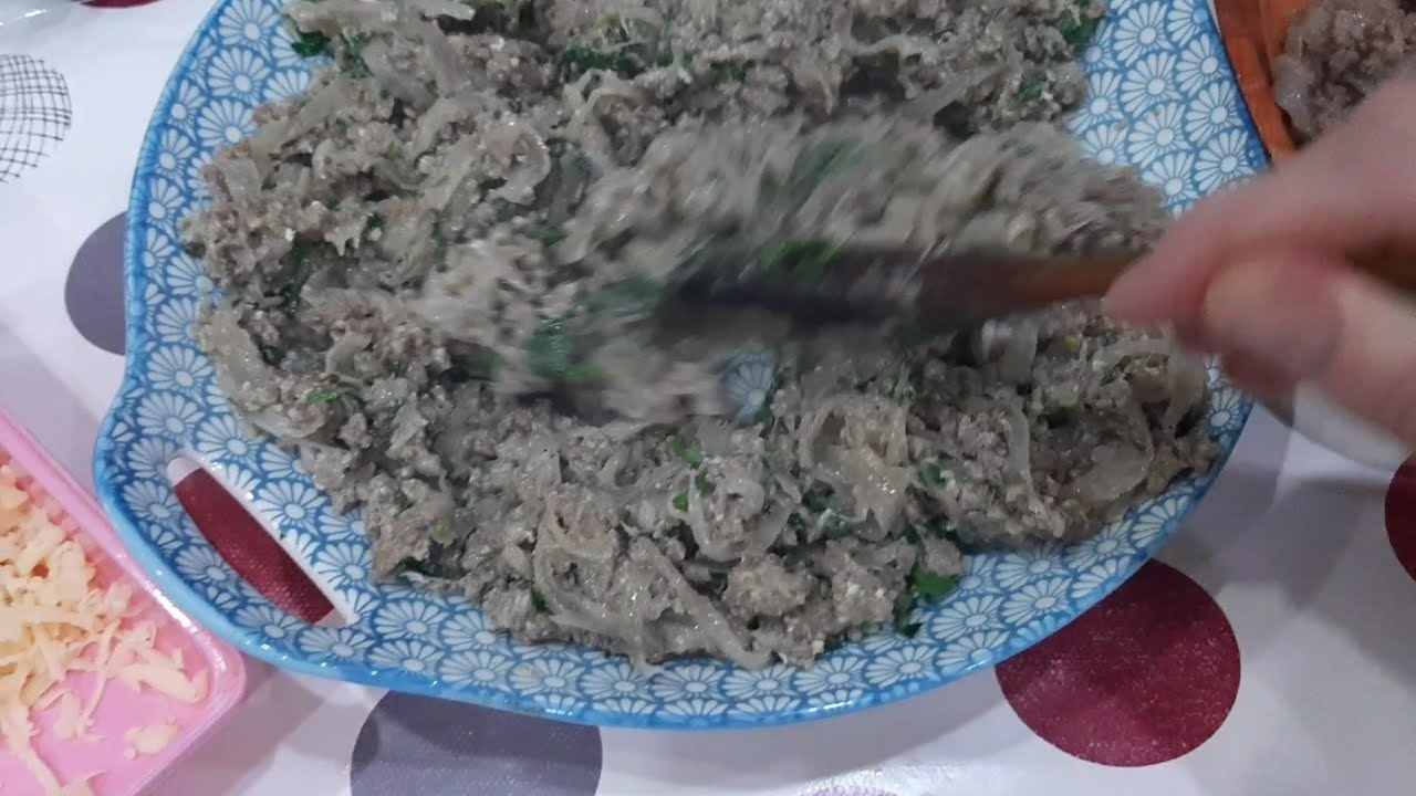 عقدة او حشوة البوراك الاصلية القديمة الجزائرية العاصمية...Farce du bourek algérois authentique