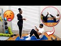 EXTREME YOGA CHALLENGE WITH DIJAH🥵 *GETS SPICY*