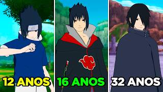 De Criança ao Sasuke Adulto no Naruto Storm