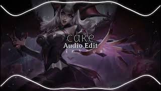 Cake - melanie martinez (sped up) // Audio Edit V2