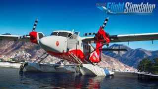 FLIGHT SIMULATOR 2020 // NEW SEAPLANE TENERIFE-GRAN CANARIA ISLANDS screenshot 5