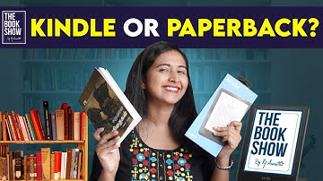 Which one would you Prefer? | Kindle or Paperback? | The Book Show by RJ Ananthi
