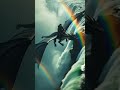 When the dragon emerges from the Niagara fog…it’s amazing! #shorts #cute #dragon #nature #animation