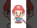 Super Cute Mario Bros #easydrawingforkids