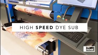 Atpcolor Onpaper 1900 - High Speed Dye Sub Transfer Printing At 2368 Sq Ft Hr