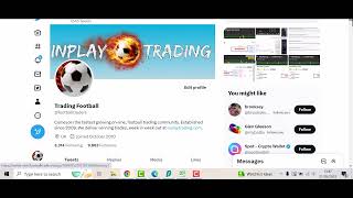 Lay the Draw and other winning Strategies using the Inplay Scanner