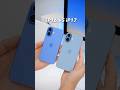 Apple iPhone 16 vs iphone 17 comparison #iphone16 #iphone17