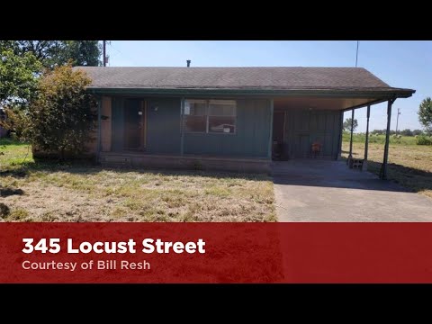 345 Locust Street, Big Cabin, OK home video tour