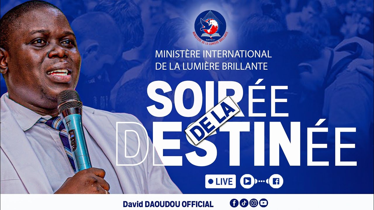 SE DÉCONNECTER DE LA FONDATION SATANIQUE (2eme partie) | SOIREE DE LA DESTINÉE | 20/02/26