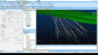 Modelamiento Implícito de Vetas y Uso del Ribbon Geology screenshot 2