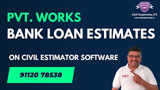 Private Work Estimates, Bank Loan Estimate on Software 9112078538 screenshot 4