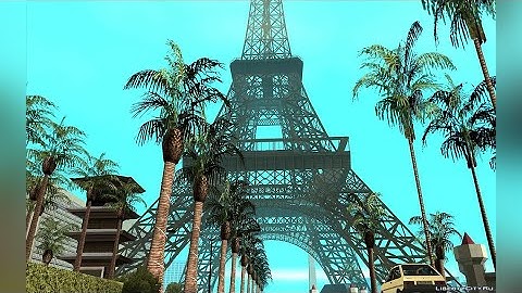 Eiffel Tower in GTA SAN ANDREAS