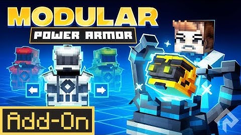 Modular Power Armor Add-On | Minecraft Marketplace | Showcase