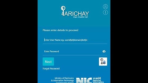 How to Login in to New E-Office | Parichay Login Page | NIC
