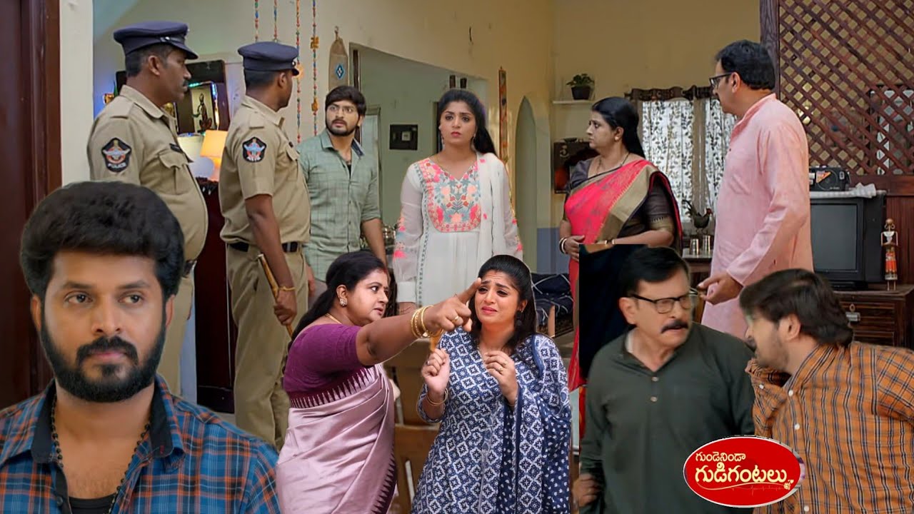 Gunde Ninda Gudi Gantalu Serial Review బాలు ఇంటికి వచ్చి రోహిణి మనోజ్ బండారాన్ని బయటపెట్టిన పోలీసులు