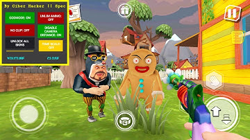 Dark Riddle New Update 15.1( Mod Skin GINGERBREAD )Mixed Game Play part.34