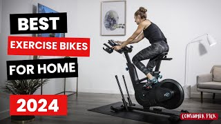 Best Exercise Bikes for Home 2024 for Home Use!