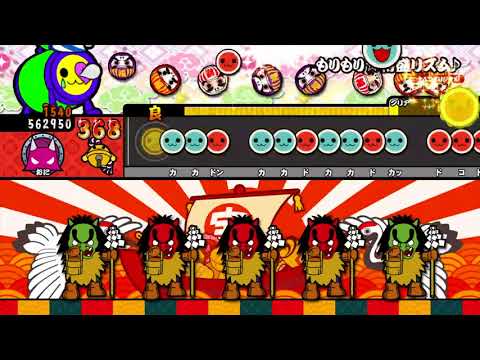 skyの太鼓の達人！ テーマソング「もりもり☆特盛リズム」フルコンボ！