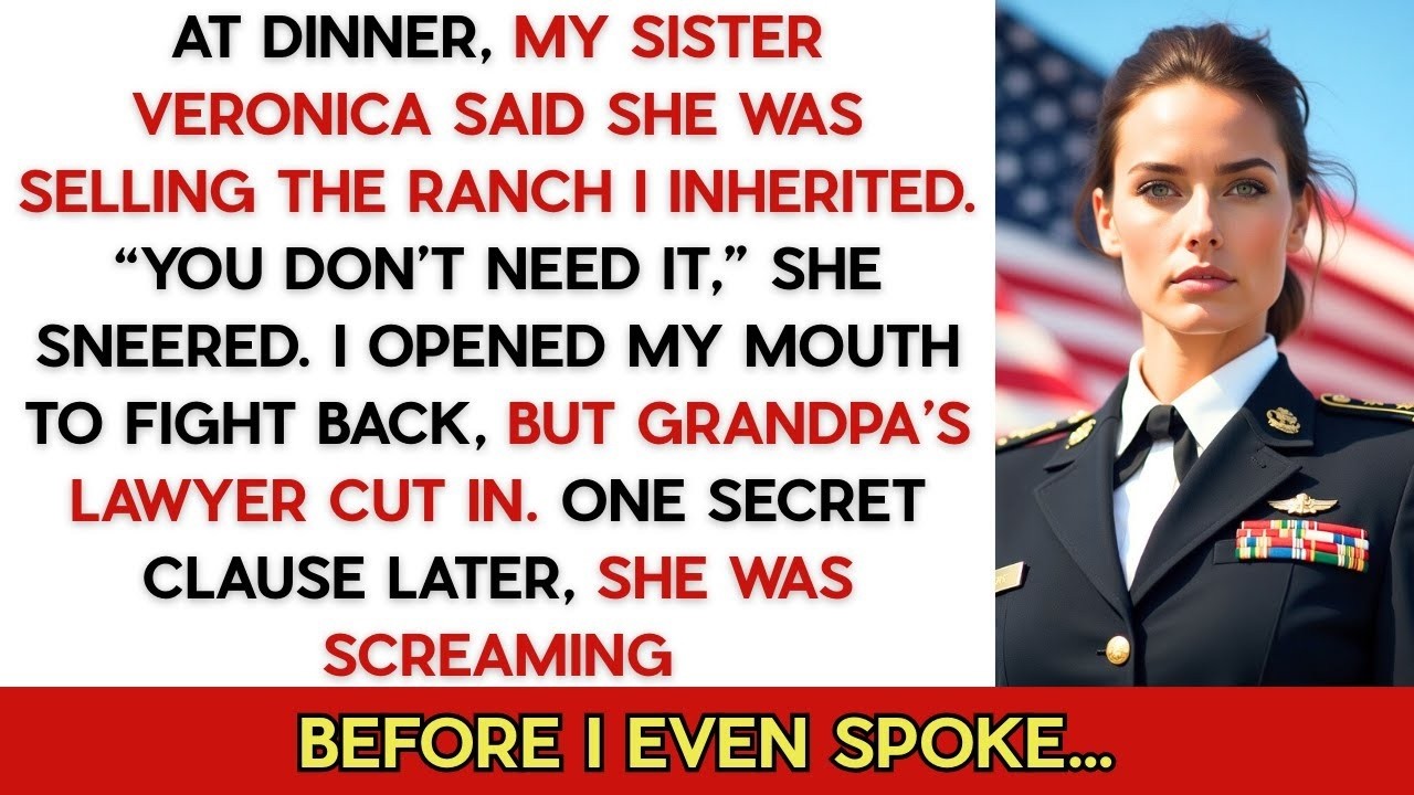 My Sister Tried To Sell The Ranch I Inherited—Grandpa’s Secret Clause Made Her Scream