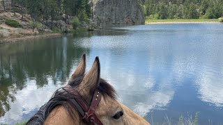 French Creek South Dakota horseback riding trails 2023 Part 2