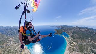 Paragliding in Fethiye Oludeniz (تو دوێری ڤێ بلنداهیێ ب فری؟) #VLOG-88