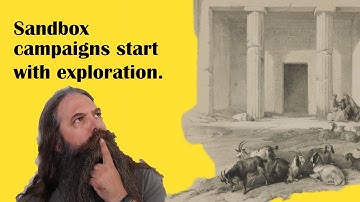 How I Build The Starting Region of a Sandbox Campaign