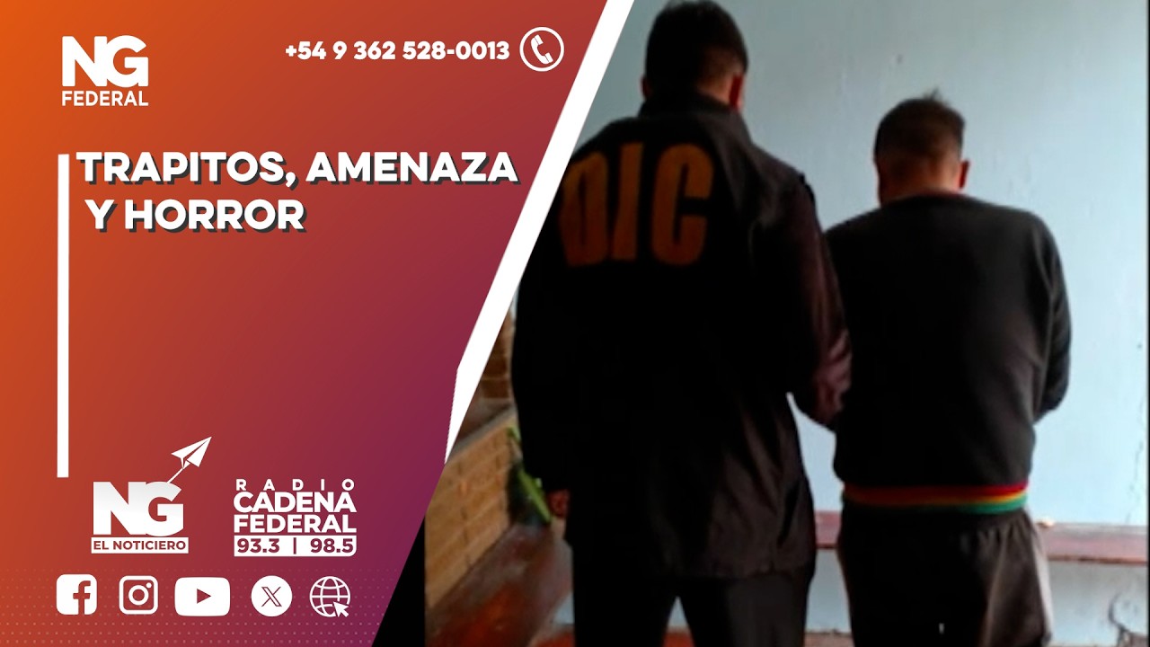 ►Extorsión y horror en Resistencia: detienen a "trapitos" por amenazar de muerte a un menor