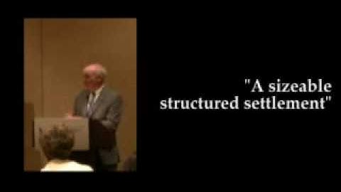 Cong. Courtney Warns of Selling Structured Settlements