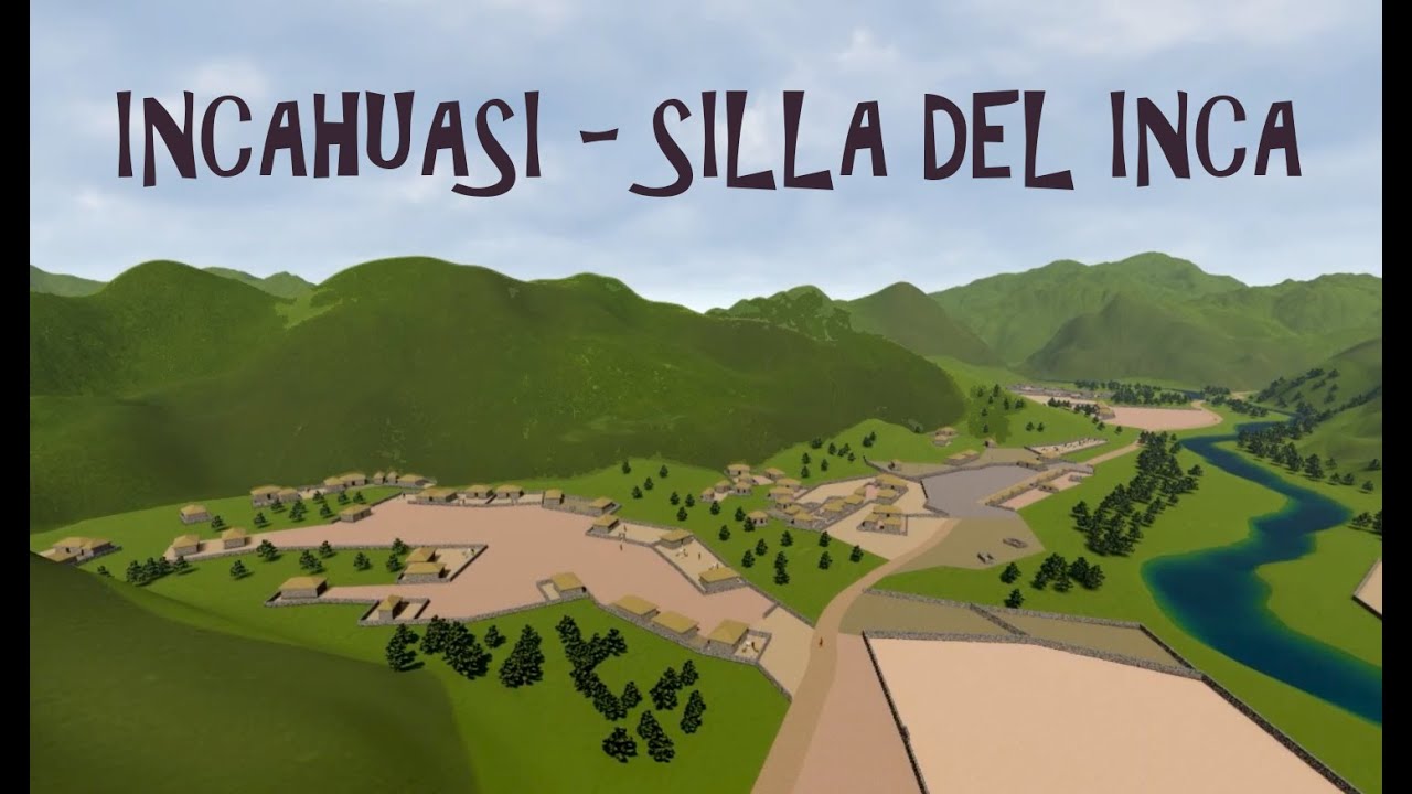 INCAHUASI - SILLA DEL INCA, Salta - Argentina (LLACTA INCA) 3D
