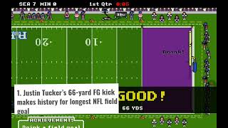 retro bowl 66 yard field goal! (By me)