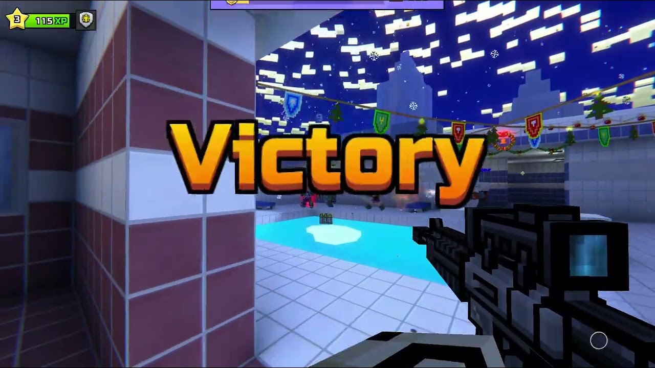 Day 2 of pixel gun 3d